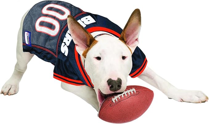 NFL Chicago Bears Dog Jersey, Size: X-Small - Best Football Costume for Dogs & Cats - Licensed Shirt