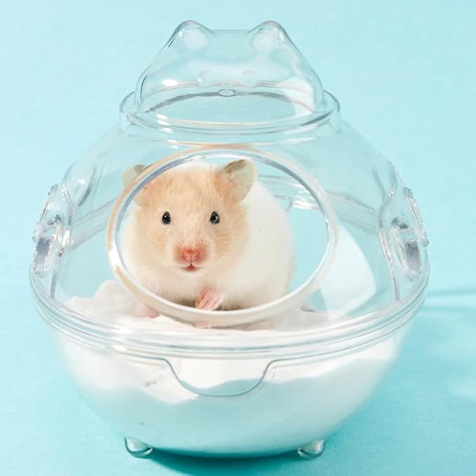 Hamster Bath Sand, 15.4lb Dust Free Desert Sand or Potty Litter Sand for Hamster Chinchillas Gerbil Syrian Mice Small Animals(White)