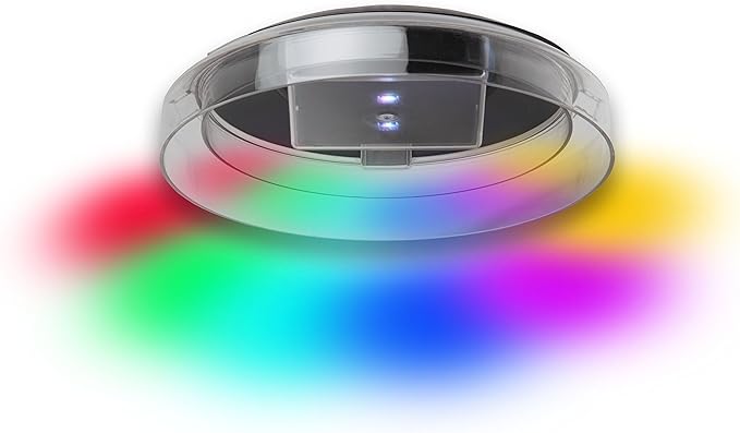 1-Gallon Globe Fish Tank with LED Lighting (7 Color Selections), Impact-Resistant Plastic