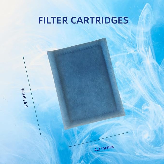 10 Pack Filter Replacements for Marineland Rite-Size B (EZ-Change #2) Compatible with Power Filters 100/125/175 Replacement Cartridge for Aquarium Filtration
